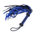 PU LEATHER FLOGGER - BLACK/BLUE